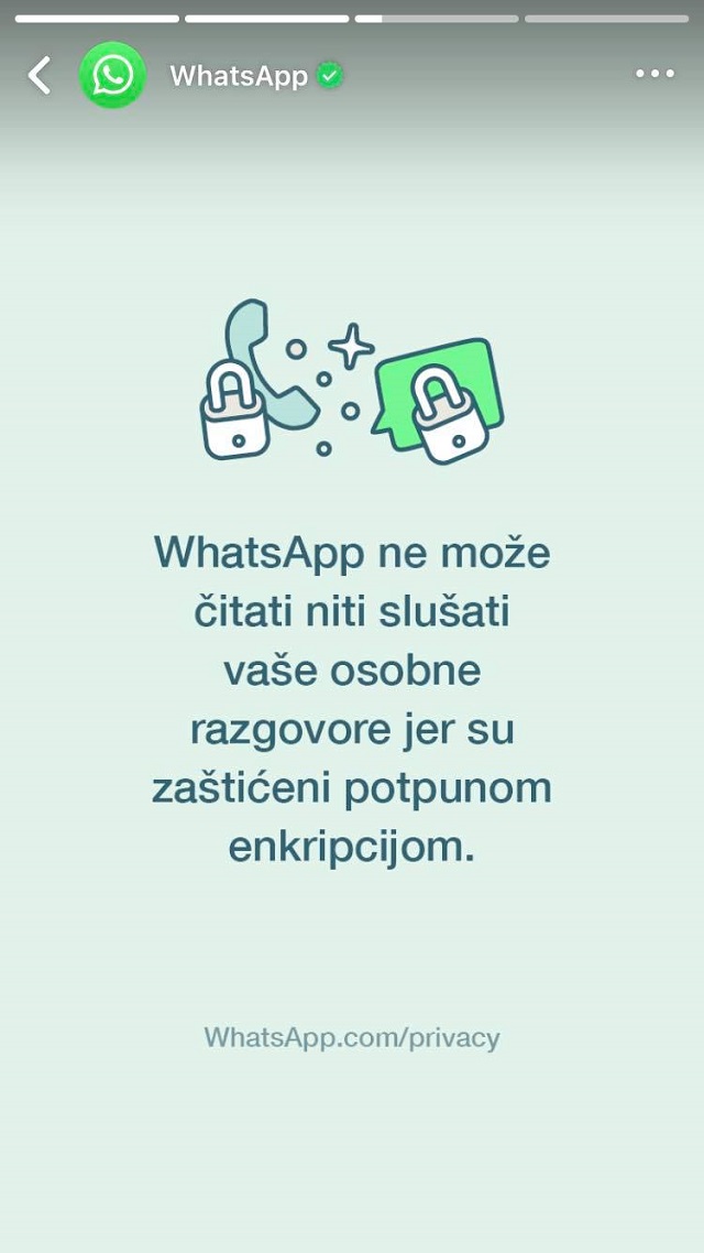 WhatsApp status