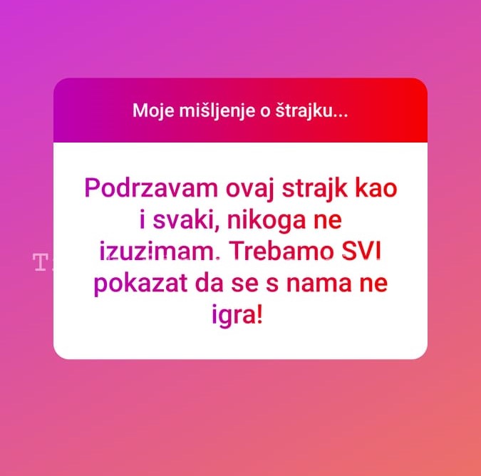 Stavovi studenata o štrajku