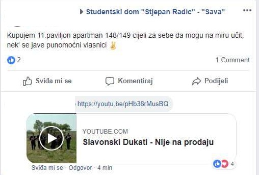 Najsmješnije objave "tražim cimera" sa domskih grupa
