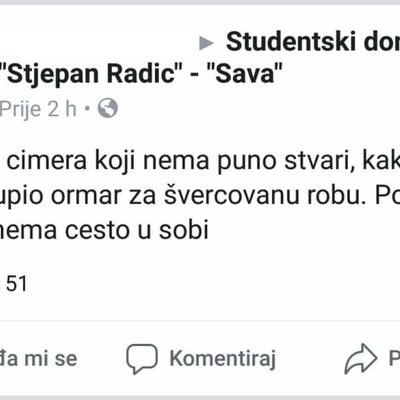 Najsmješnije objave "tražim cimera" sa domskih grupa
