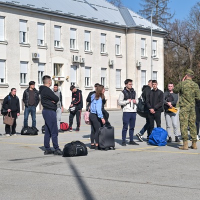 Počelo temeljno vojno osposobljavanje