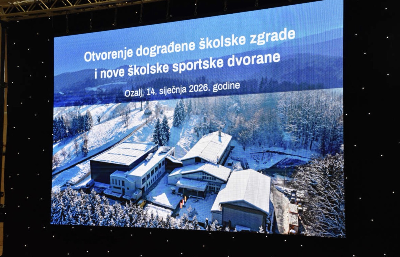 Svečano otvorena dvorana i dograđena OŠ „Slava Raškaj” u Ozlju