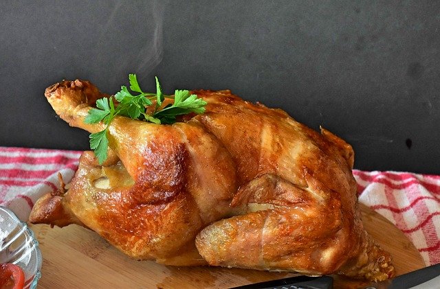 https://pixabay.com/photos/chicken-broiler-grilled-chicken-4110208/
