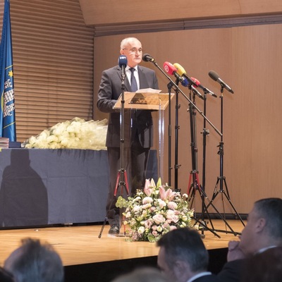 prof. dr. sc. Stjepan Lakušić - Rektor Sveučilišta u Zagrebu