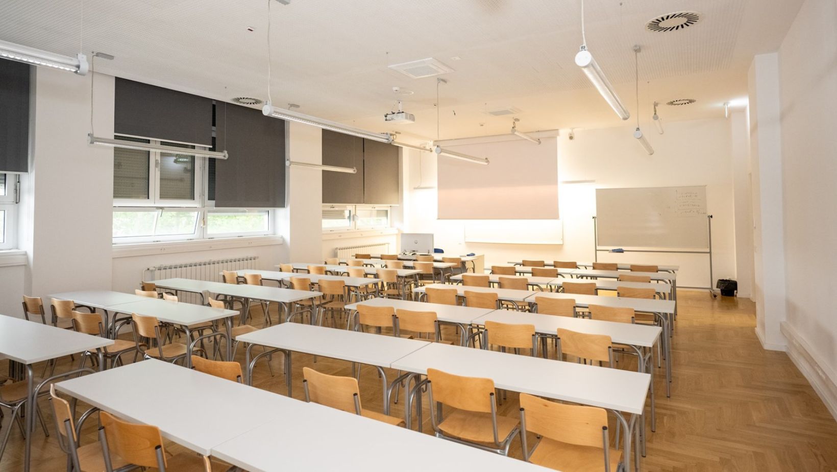 Obnovljena zgrada Arhitektonskoga, Građevinskoga i Geodetskoga fakulteta