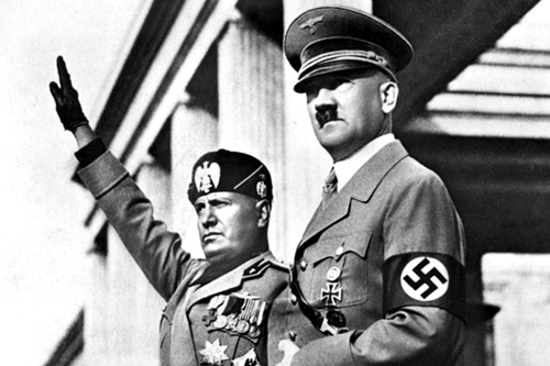 Mussolini i Hitler