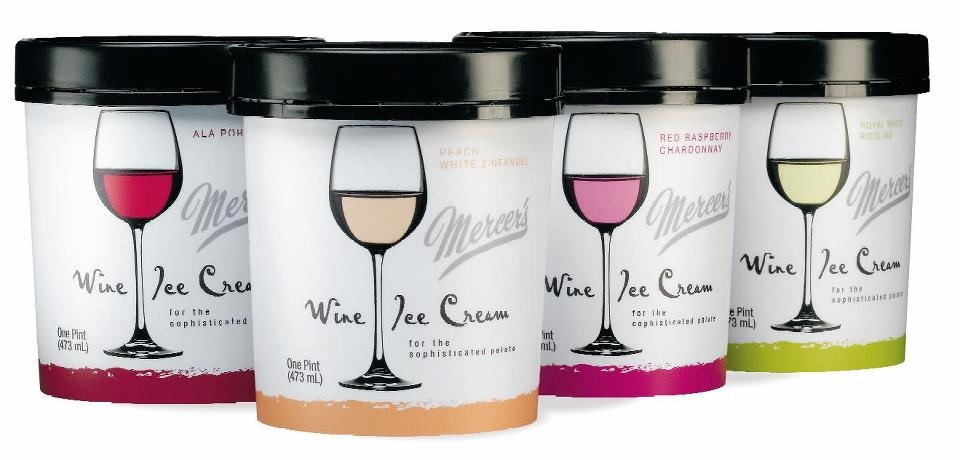 Wine Ice Cream