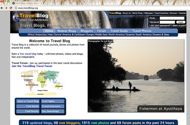Travel blog