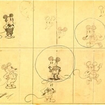 Prvi Disneyjevi crteži Mickey Mousea