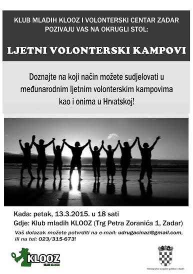 Ljetni volonterski kampovi Ljetni volonterski kampovi