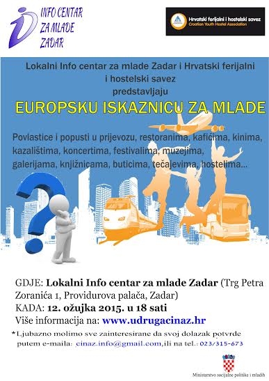 Predstavljanje Europske iskaznice za mlade 