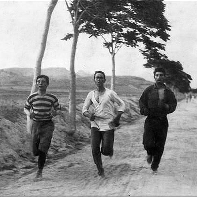 Maratonci na prvim modernim OI u Ateni, 1896.
