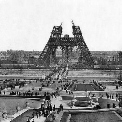 Izgradnja Eiffelovog tornja, 1880.