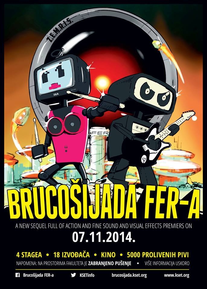 Plakat za Brucošijadu