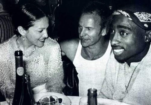 Madonna, Sting i Tupac