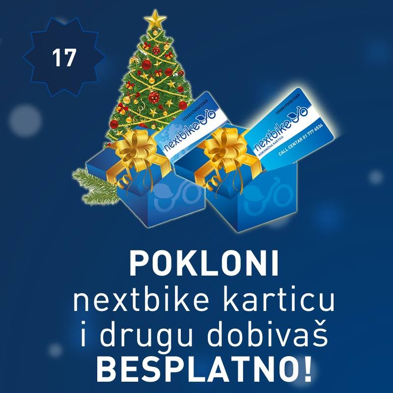 Pokloni nextbike karticu