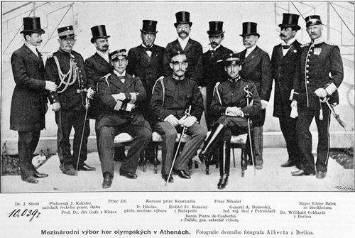 Olimpijske igre 1896., Olimpijski odbor