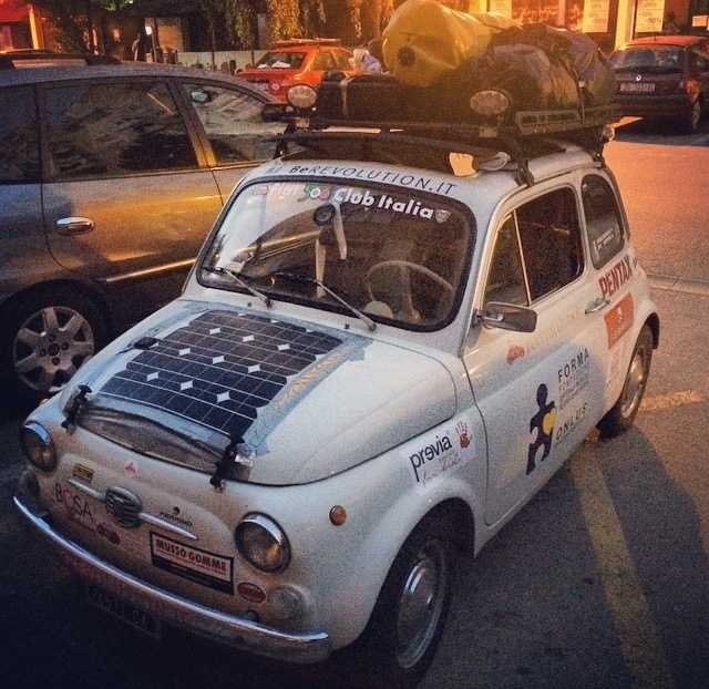 Putovanje u Fiatu 500 auto